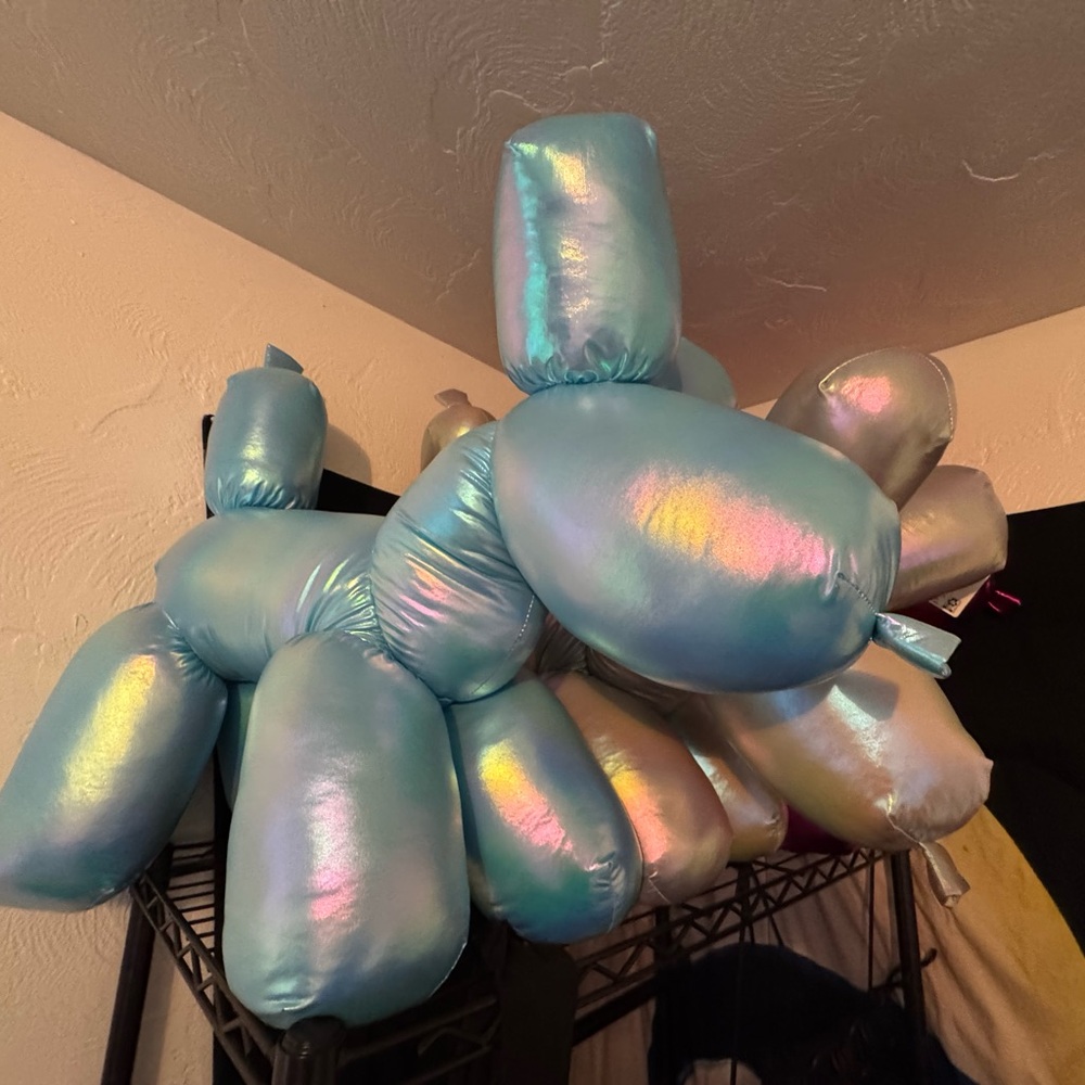 Iridescent Balloon Animal Decoration